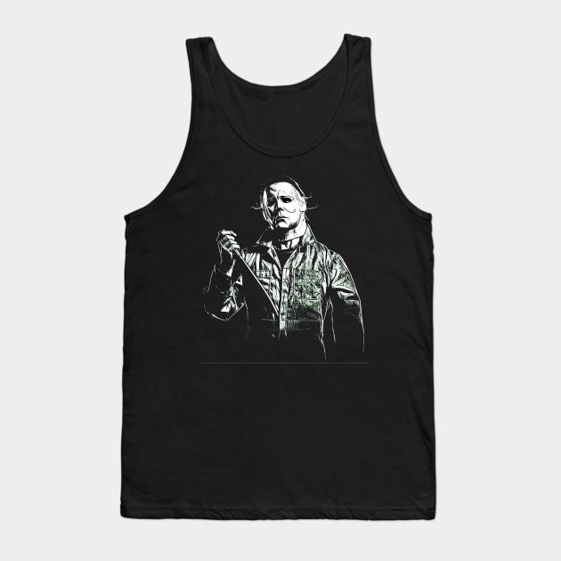 Michael Myers halloween Tank Top by Fred_art_61